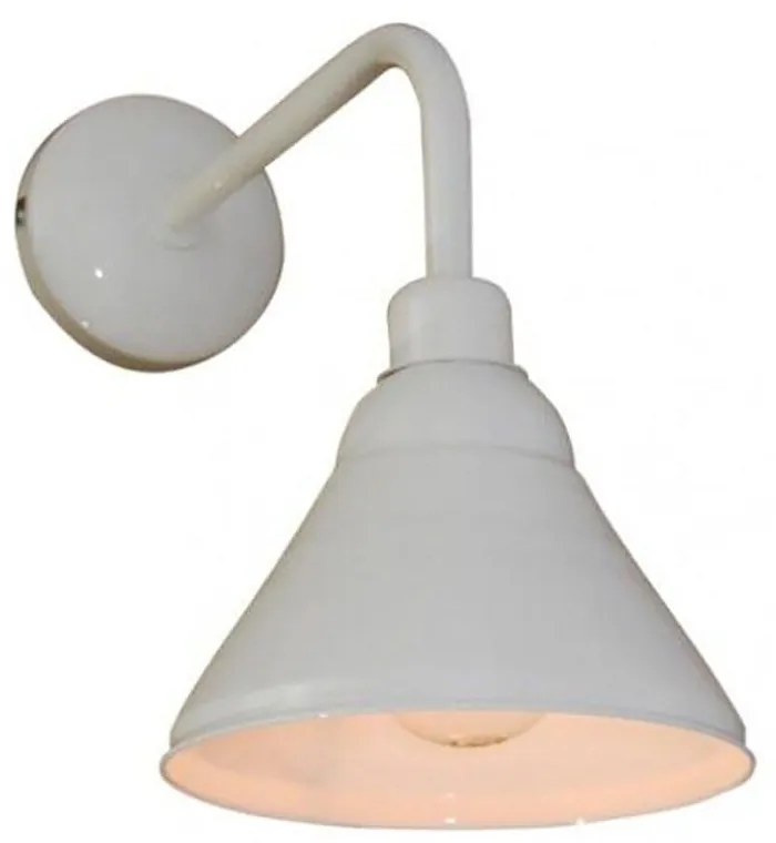 Φωτιστικό Τοίχου - Απλίκα HL-107S-1W 77-2872 Venka White  Homelighting Metal