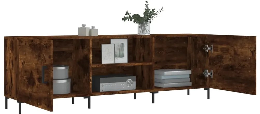 Έπιπλο Τηλεόρασης Καπνιστή Δρυς 150x30x50 εκ. Επεξ. Ξύλο 829105