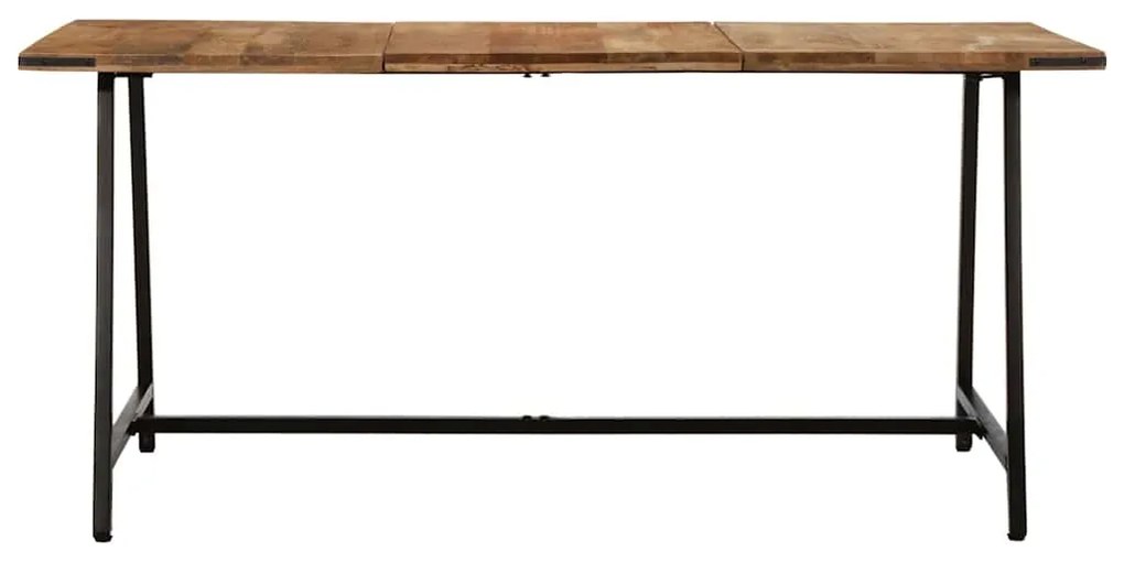 vidaXL Τραπεζαρία 160 x 80 x 75 εκ. από Μασίφ Ξύλο Μάνγκο
