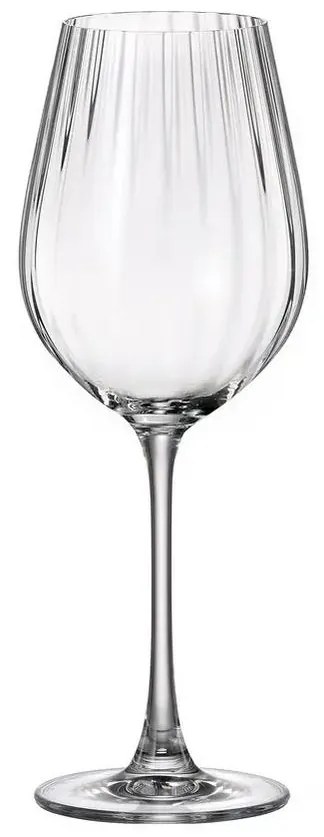 Ποτήρι Κολωνάτο Κόκκινου Κρασιού 500ml Columba Optic - Crystal Bohemia - 6 ΤΜΧ