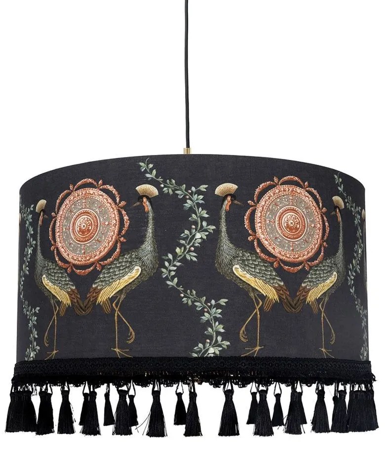 Φωτιστικό Οροφής Garden Birds CL50248 55X30Cm MindTheGap Metal, Fabric