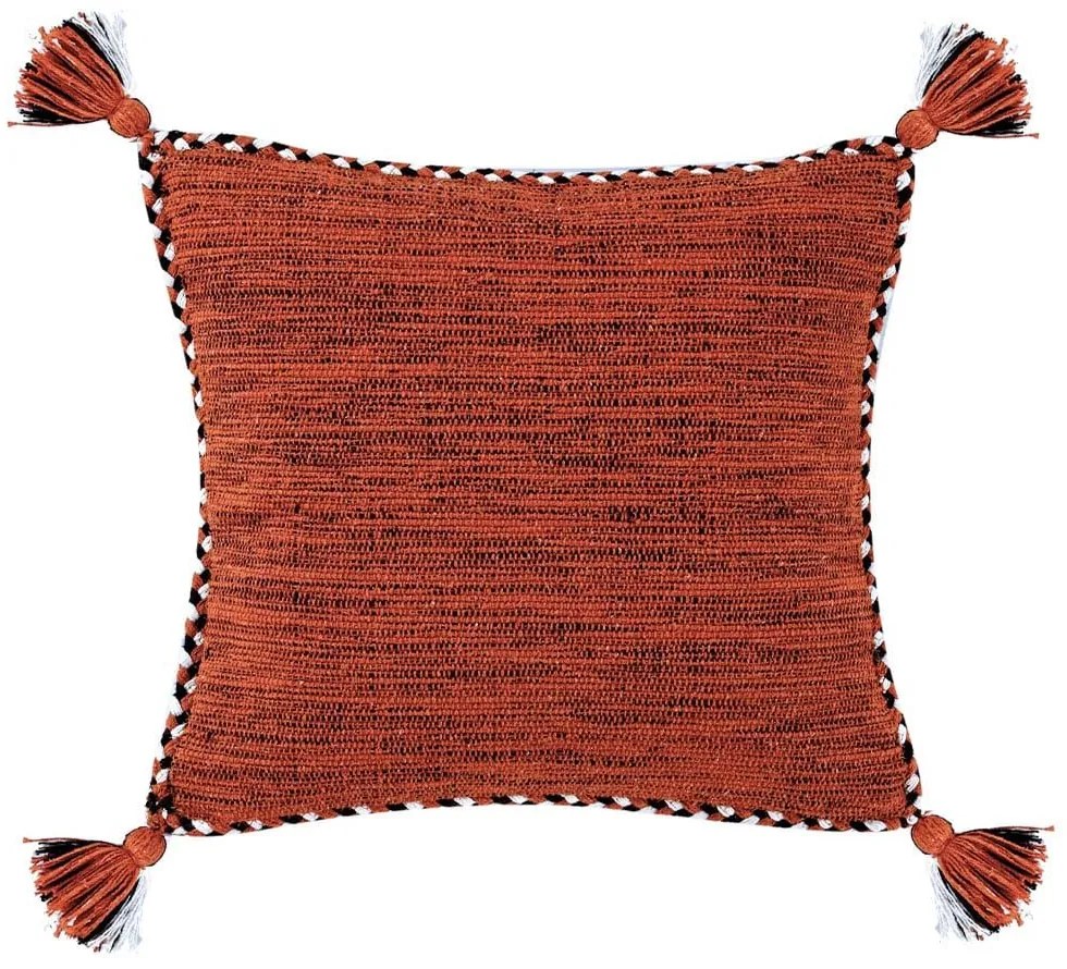 Μαξιλαροθήκη Διακοσμητική Casa 2324-22 Terracotta Kentia 45X45 100% Cotton