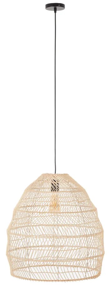 Artekko Bamboo Φωτιστικό Οροφής Μονόφωτο (Ε27) Φυσική Απόχρωση (50x50x50)cm - 023-3362