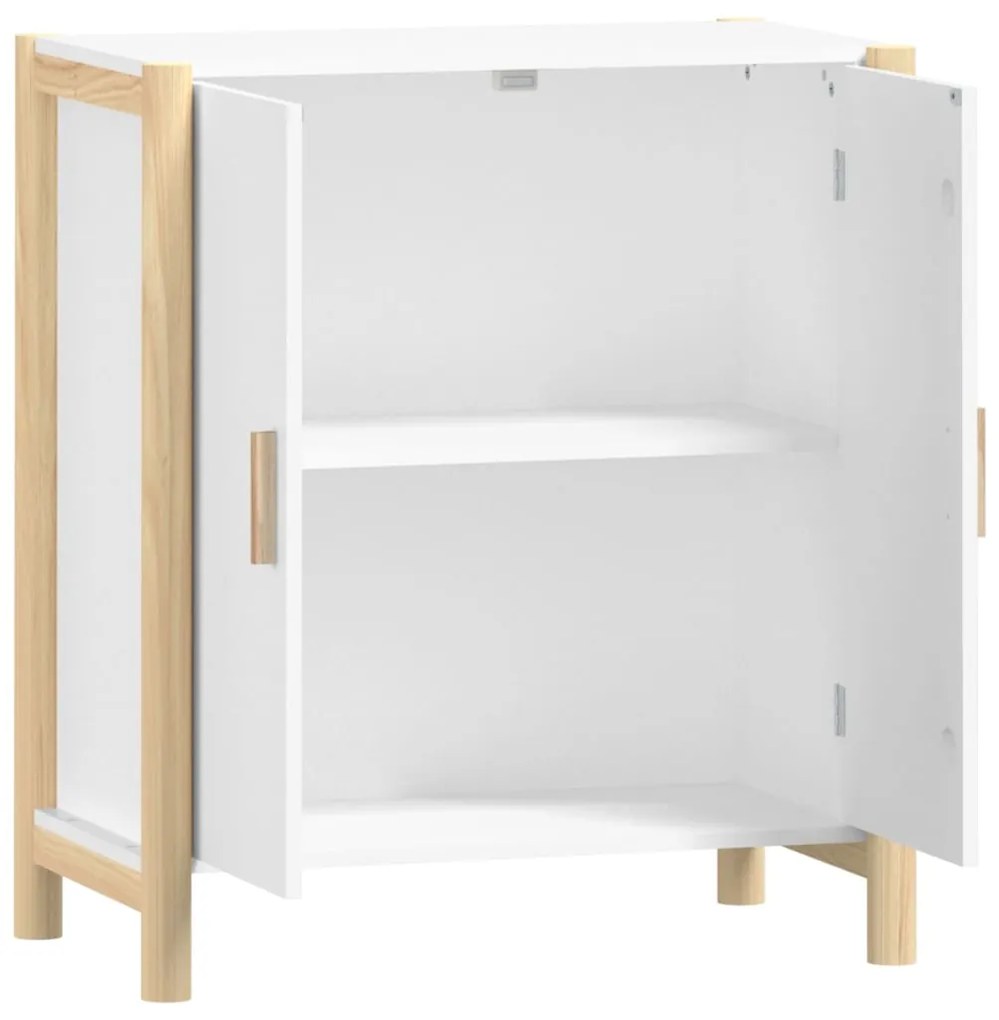 vidaXL Ντουλάπι Λευκό 62 x 38 x 70 εκ. από Επεξεργασμένο Ξύλο
