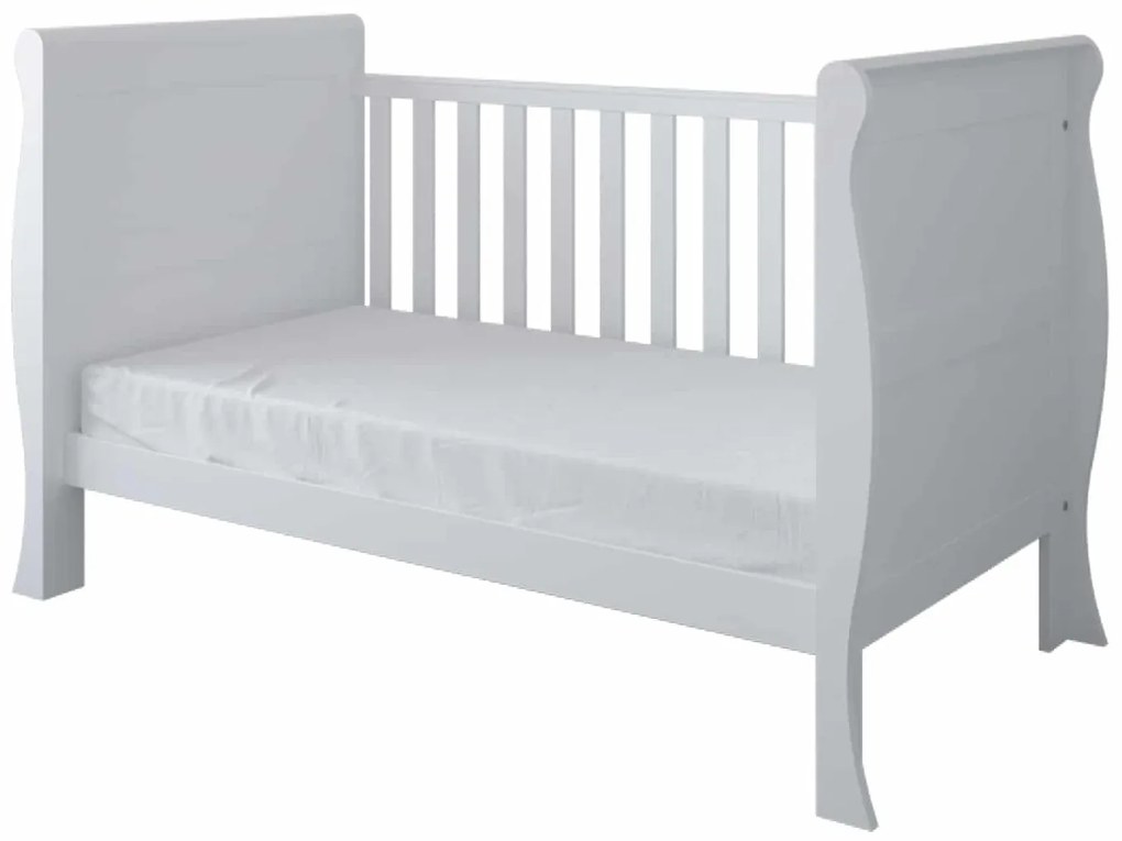 Βρεφικό προεφηβικό Κρεβάτι Elegant White  70x140cm  BC10010  BabyCute