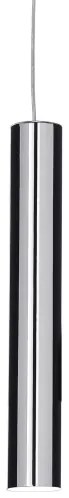 Κρεμαστό φωτιστικό κύλινδρος LOOK SP 1 Φ6 Ideal Lux-104942-Χρώμιο 104942