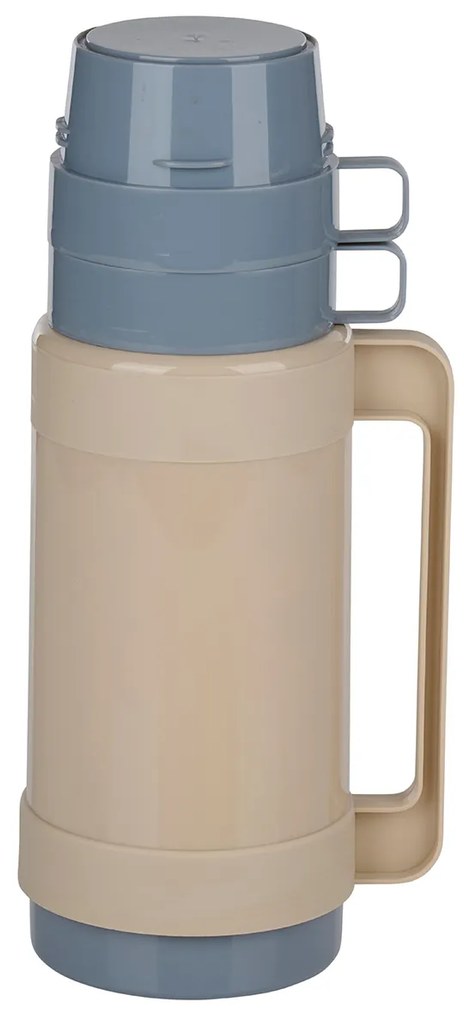 Κανάτα Θερμός 1lt Με 2 Κούπες Alpina 871125255273 Beige