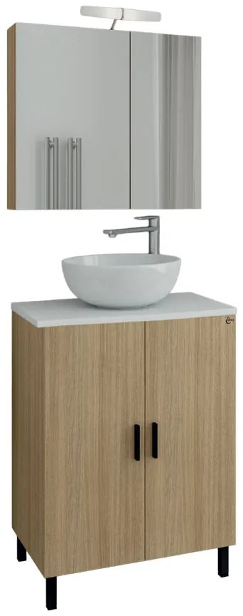 Σετ μπάνιου ROMA 60 II Slavonia Oak