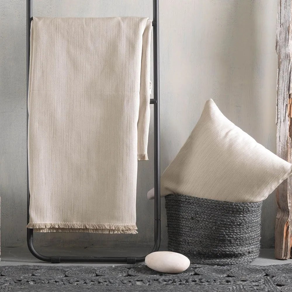 Ριχτάρι Figma Beige Ρυθμός Πολυθρόνα 160x180cm Cotton-Polyester