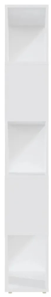 vidaXL Βιβλιοθήκη/Διαχωριστικό Χώρου Λευκό 60x24x155 εκ. Μοριοσανίδα