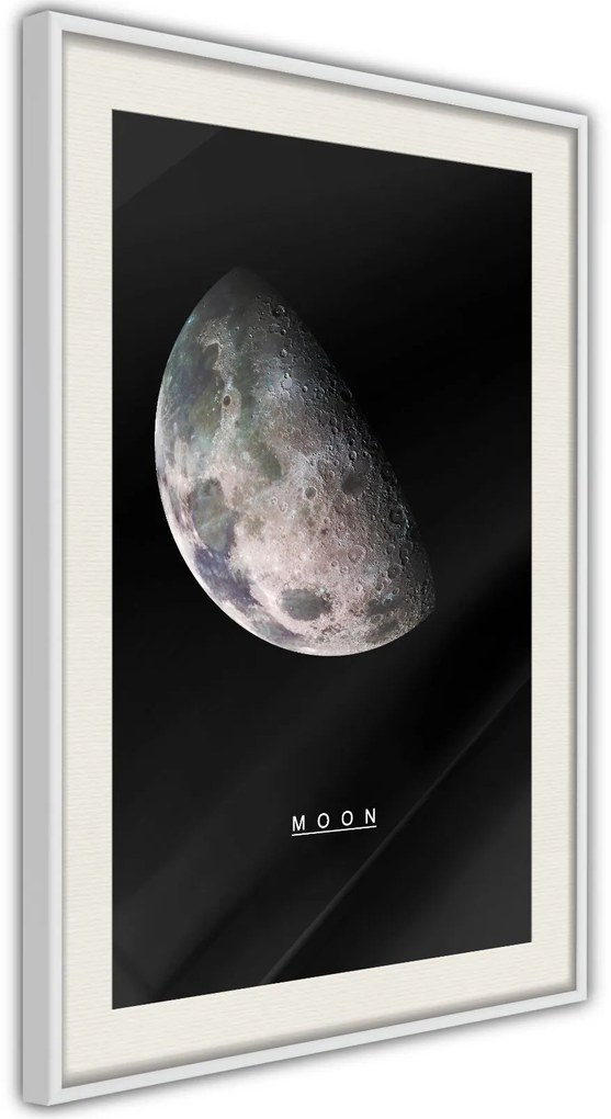 Αφίσα - The Solar System: Moon - 20x30 - Χρυσό - Χωρίς πασπαρτού