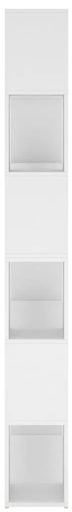 vidaXL Βιβλιοθήκη/Διαχωριστικό Χώρου Λευκό 100 x 24 x 188 εκ.