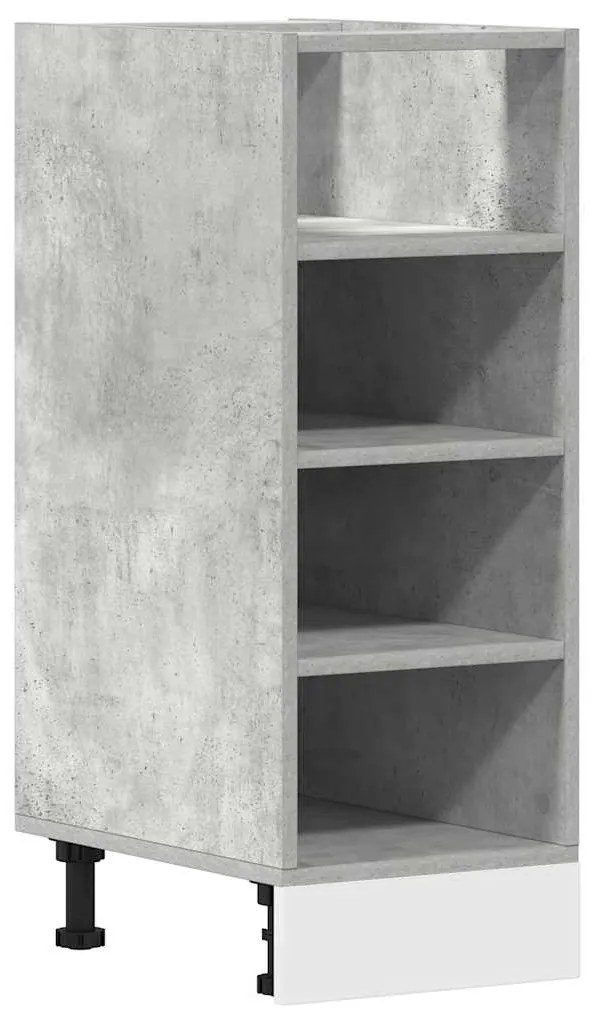 vidaXL Ντουλάπι "Riga" Γκρι από Σκυρόδεμα 30x44,5x81,5 εκ. από Τεχνητό Ξύλο