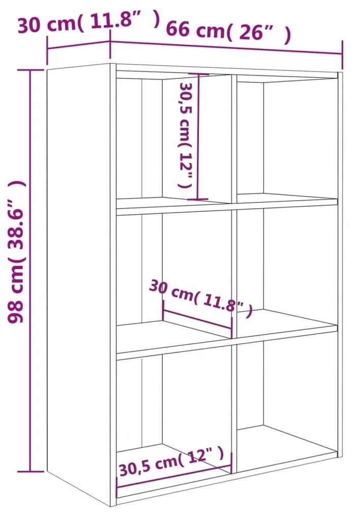 ΒΙΒΛΙΟΘΗΚΗ/ΒΟΗΘΗΤΙΚΟ ΝΤΟΥΛΑΠΙ ΓΚΡΙ SONOMA 66X30X98ΕΚ. ΕΠΕΞ ΞΥΛΟ 815295