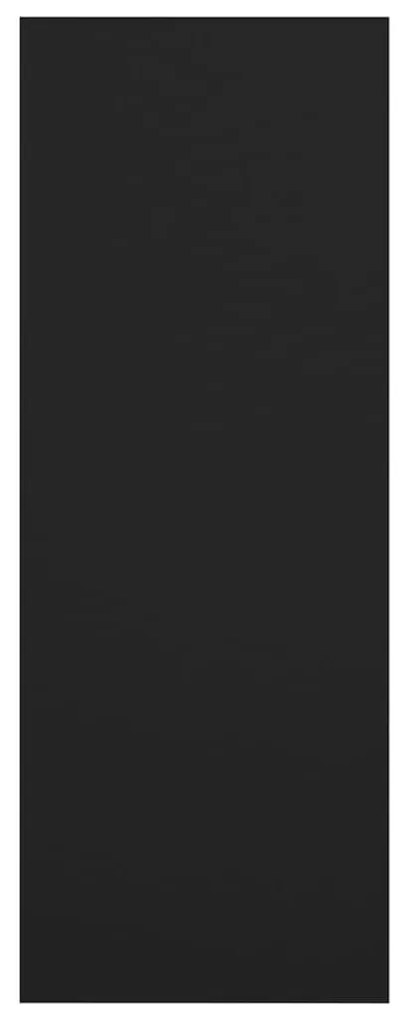 Τραπεζάκι Κονσόλα Μαύρο 78 x 30 x 80 εκ. από Μοριοσανίδα - Μαύρο