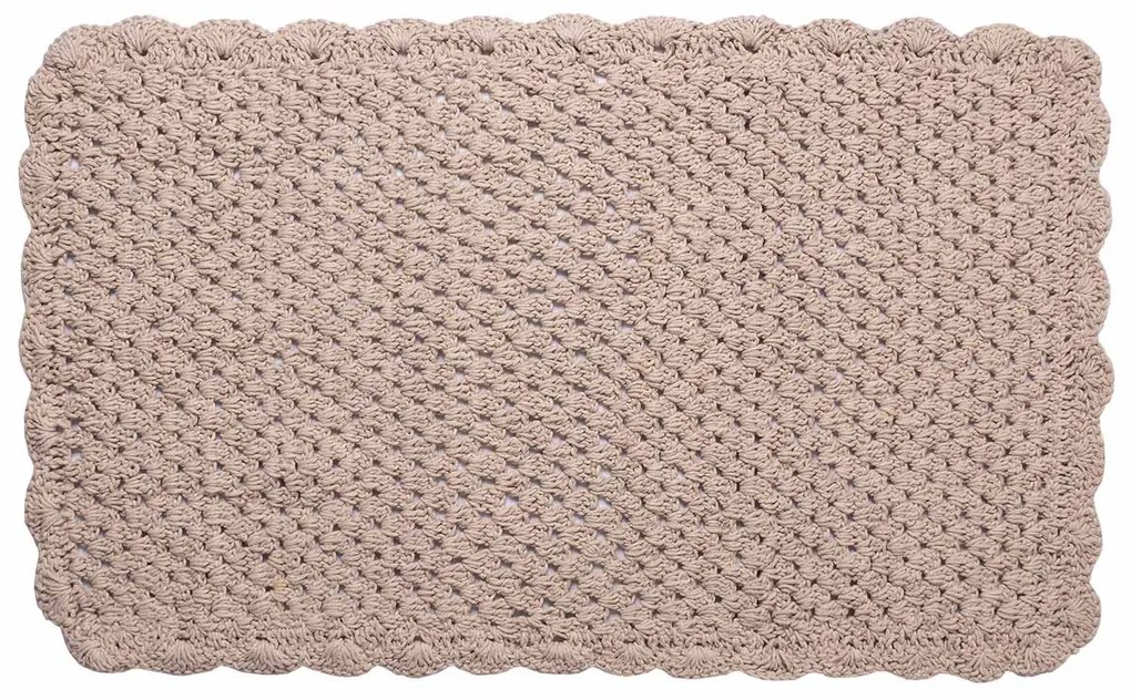 Πατάκι Μπάνιου (60x100) Silk Fashion Πλεκτό Πούρου