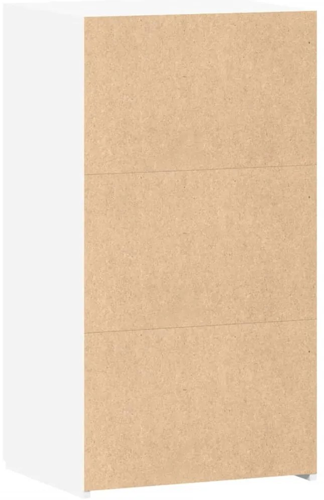 vidaXL Συρταριέρα Λευκή 50x42,5x93 εκ. από Επεξεργασμένο Ξύλο