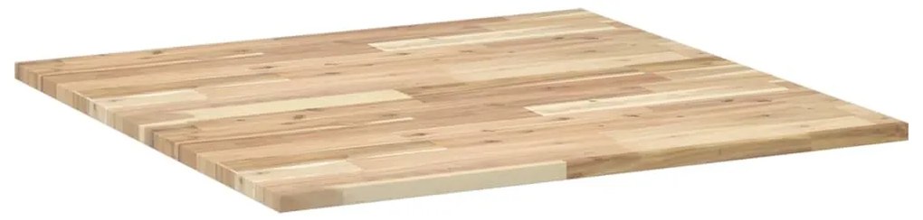 vidaXL Επιφάνεια Τραπεζιού Τετράγωνη 80x80x2 εκ. Μασίφ Ξύλο Ακακίας