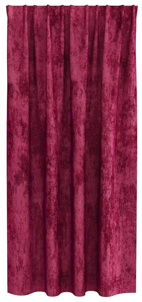 vidaXL Κουρτίνα με κουρτίνες 2 pcs Μπορντό 175 x 140 εκ. Βελούδο