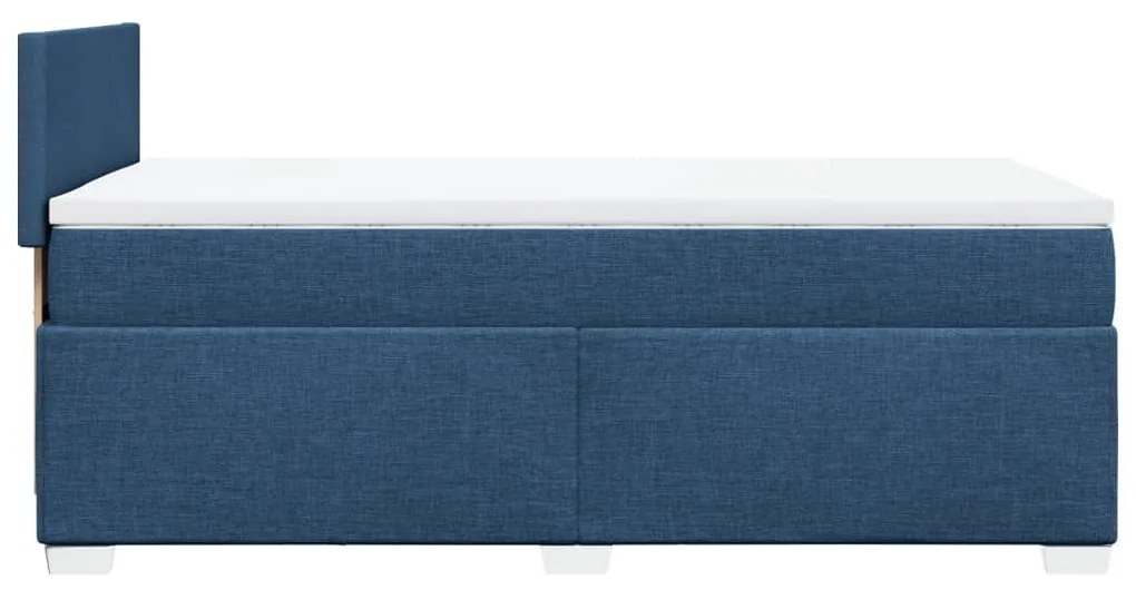 ΚΡΕΒΑΤΙ BOXSPRING ΜΕ ΣΤΡΩΜΑ ΜΠΛΕ 90X200 ΕΚ.ΥΦΑΣΜΑΤΙΝΟ 3285770