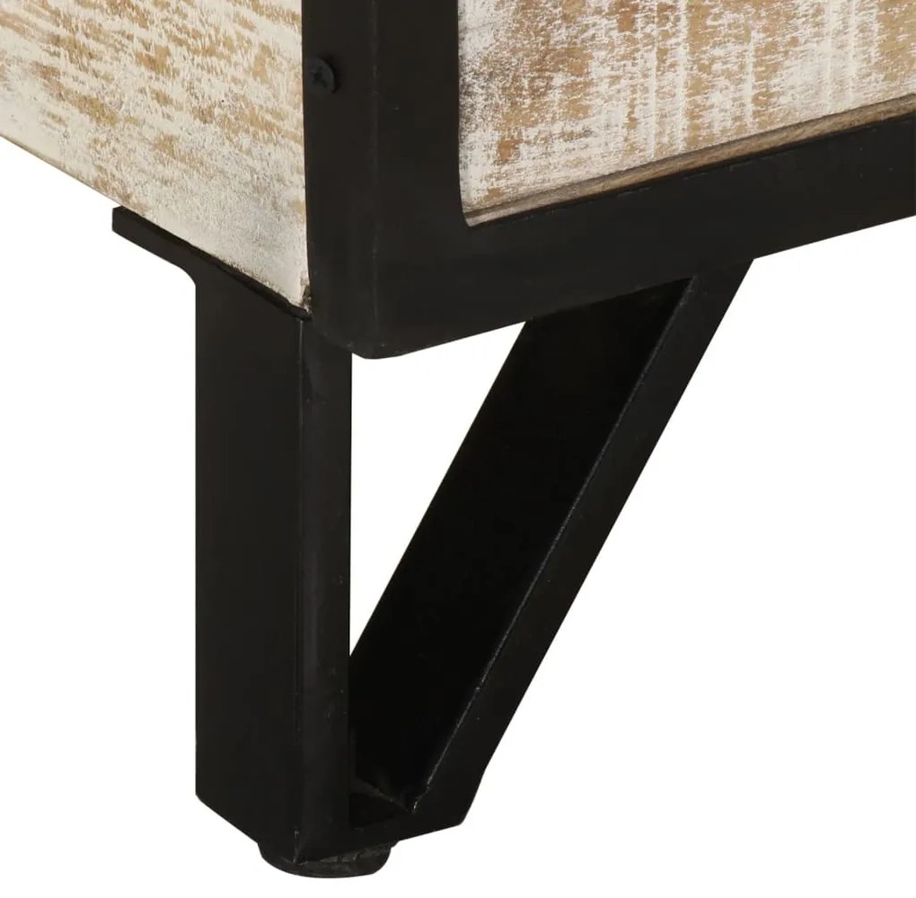 vidaXL Έπιπλο Τηλεόρασης 110 x 30 x 41 εκ. από Μασίφ Ξύλο Ακακίας