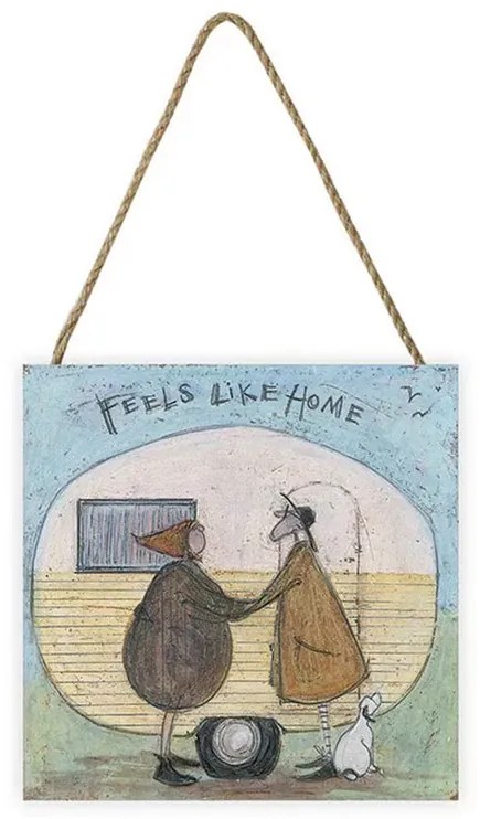 Ξύλινη τέχνη Sam Toft - Feels Like Home