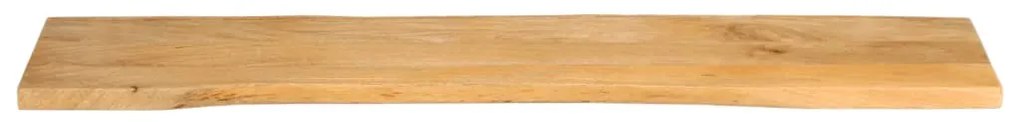 vidaXL Επιφάνεια Τραπεζιού 180x40x2,5 εκ. Live Edge Μασίφ Ξύλο Μάνγκο