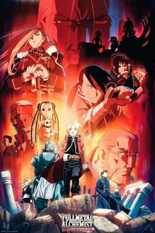 Αφίσα Fullmetal Alchemist - Key Art