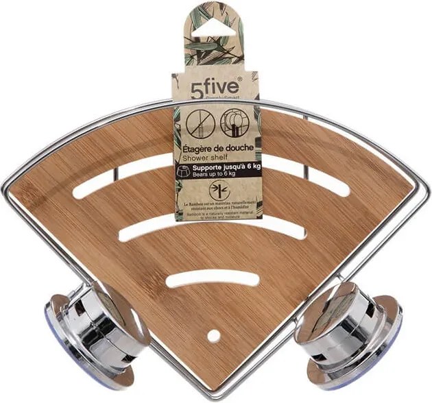Ράφι μπάνιου 5five Venterra bamboo - Μπεζ