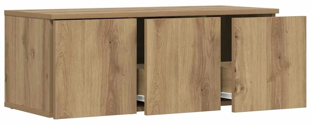 vidaXL ντουλάπι τηλεόρασης  Artisan Oak 80x34x30 cm Κατασκευασμένο ξύλο