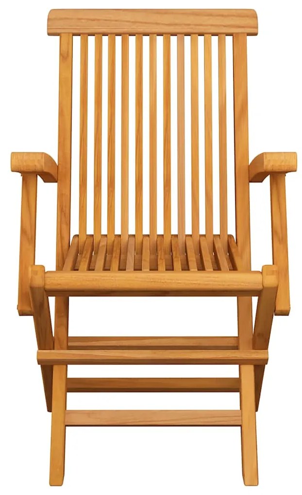 vidaXL Καρέκλες Κήπου 8 τεμ. από Μασίφ Ξύλο Teak με Taupe Μαξιλάρια