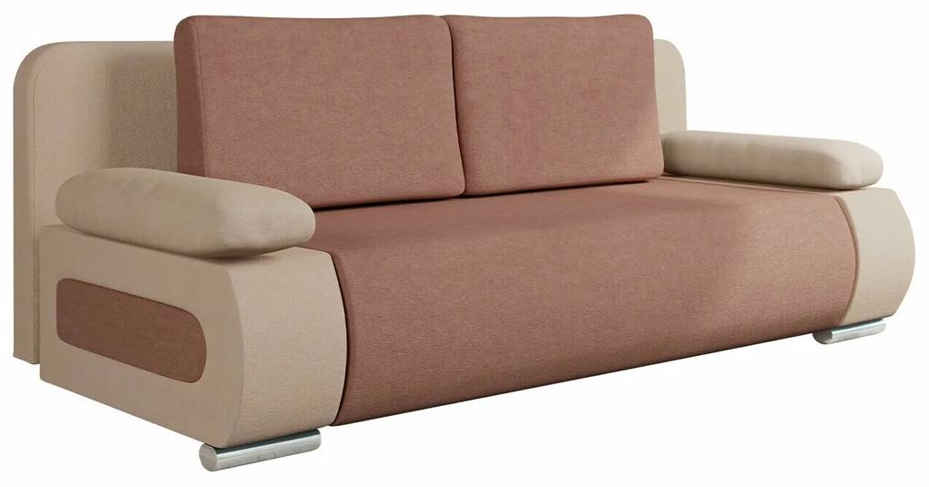 Καναπές κρεβάτι Comfivo 144, Αριθμός θέσεων: 2, Αποθηκευτικός χώρος, 77x200x92cm, 66 kg, Πόδια: Πλαστική ύλη | Epipla1.gr