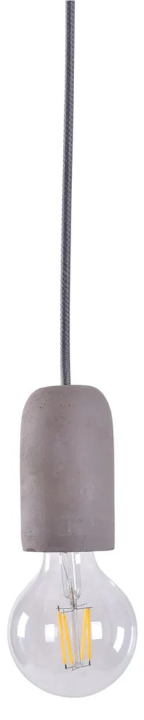 Φωτιστικό Οροφής Μονόφωτο Homelighting Iris 77-3575 Grey