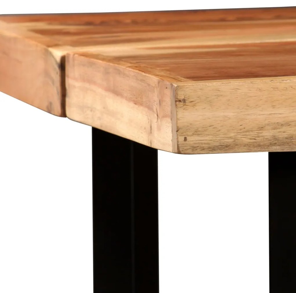 vidaXL Τραπέζι Μπαρ 150 x 70 x 107 εκ. από Μασίφ Ξύλο Ακακίας