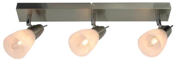 Σποτ Φωτιστικό Οροφής Μπάρα Μεταλλικό 3Χ40W E14 KAMET ACA-MC542GAB3-Μπρονζέ MC542GAB3