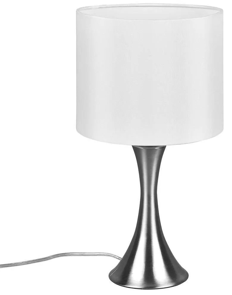 Φωτιστικό Επιτραπέζιο Sabia 515790107 20x37cm 1xE27 40W Nickel-White Trio Lighting