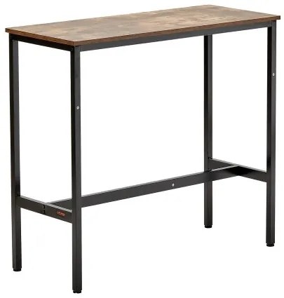 VEVOR Bar Table Height Pub Table Cocktail Counter Kitchen Dining 39x16x35.5 in