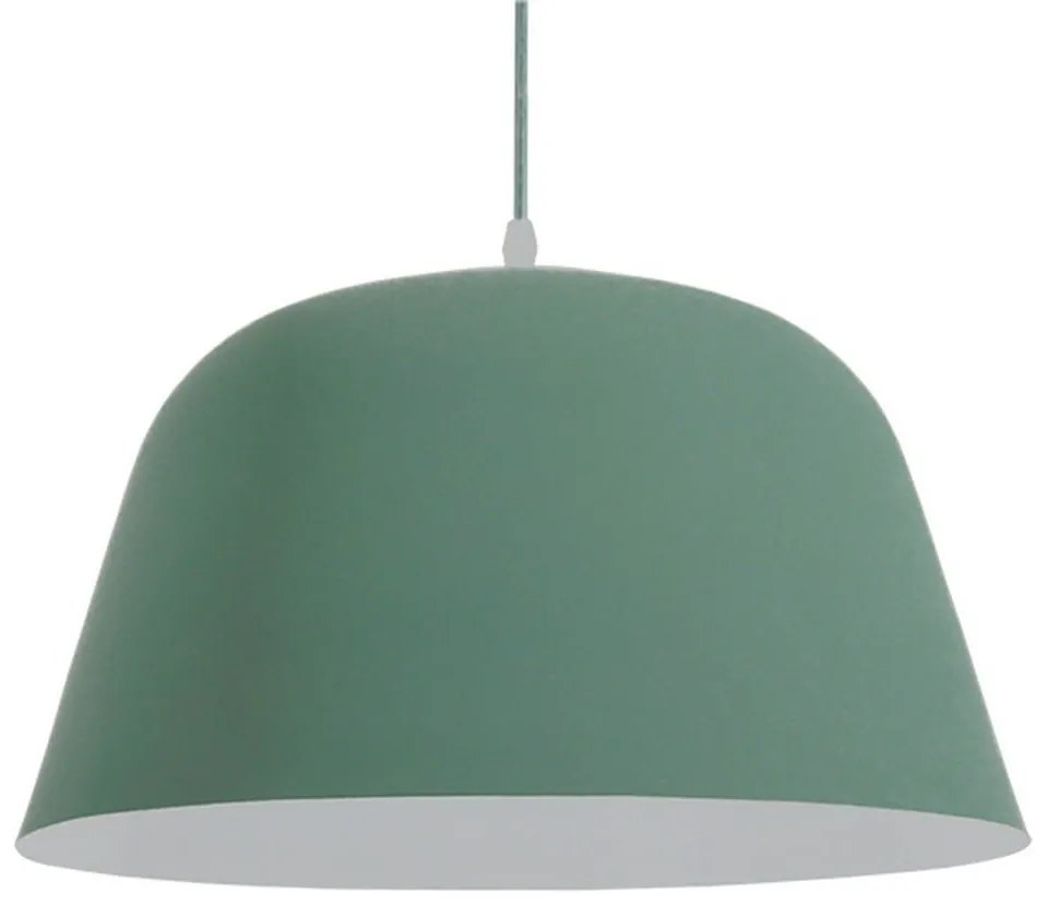 Φωτιστικό Οροφής Upvale 01285 Grey-Green GloboStar Μέταλλο