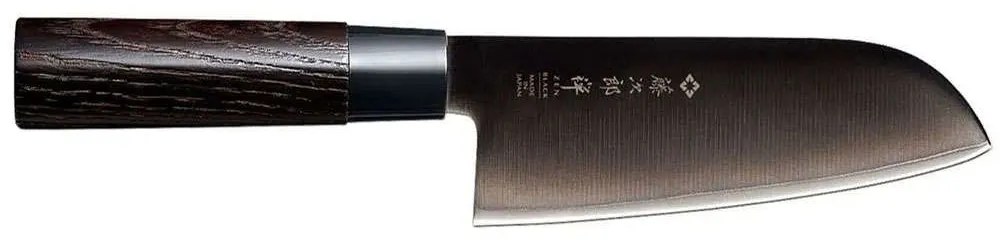 Μαχαίρι Santoku Black Zen FD-1567 16,5cm Black Tojiro Ατσάλι,Ξύλο