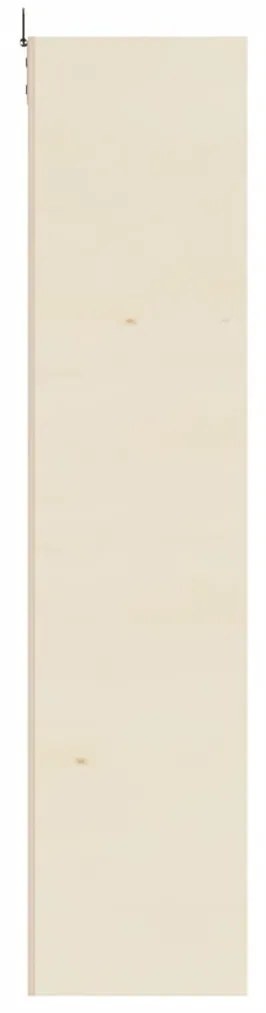 vidaXL Ξύλινη συλλεκτική βιτρίνα με πόρτες 40x8,5x37 εκ.