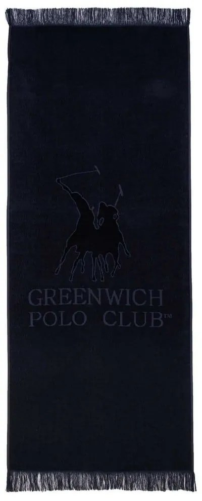 Πετσέτα Θαλάσσης 3656 70x170 Black Greenwich Polo Club Beach 70x170cm 100% Βαμβάκι