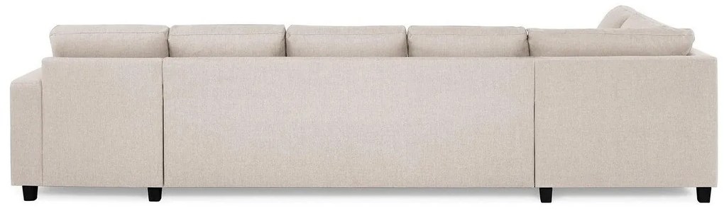 Γωνιακός Καναπές Scandinavian Choice C161, Ανοιχτό καφέ, 344x199x80cm