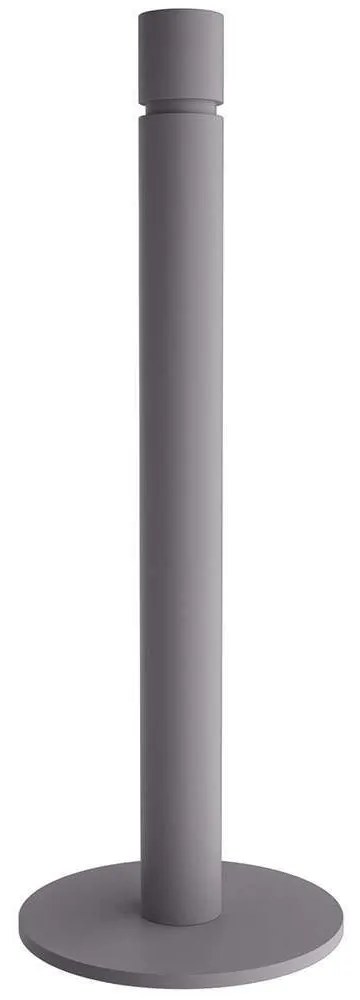 Βάση Χαρτιού Κουζίνας 1230-163 Φ12,5x33cm Grey Stainless Steel