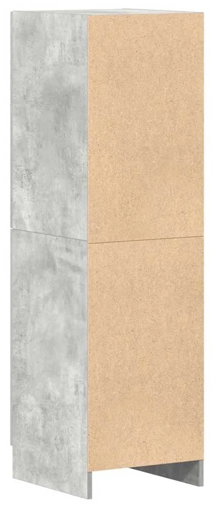 Ντουλάπι κουζίνας Σκυρόδεμα Γκρι 38x41,5x131,5 cm - Γκρι