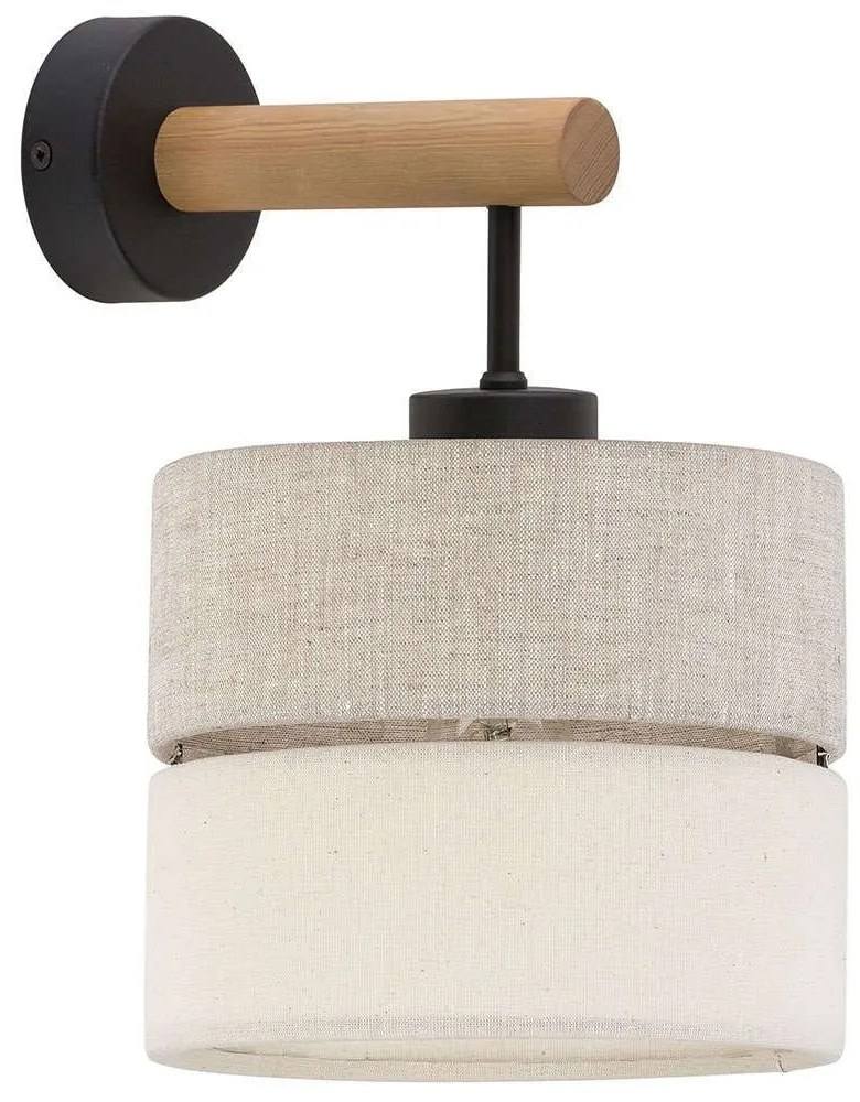 Φωτιστικό Τοίχου - Απλίκα Eco 5776 1xΕ27 15W 25x30cm Beige TK Lighting