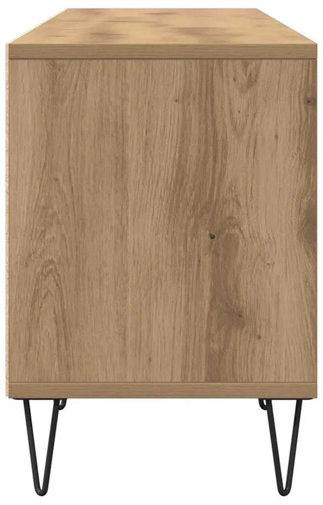 vidaXL Έπιπλο Τηλεόρασης τεχνίτης Δρυς 150x30x44,5 εκ.