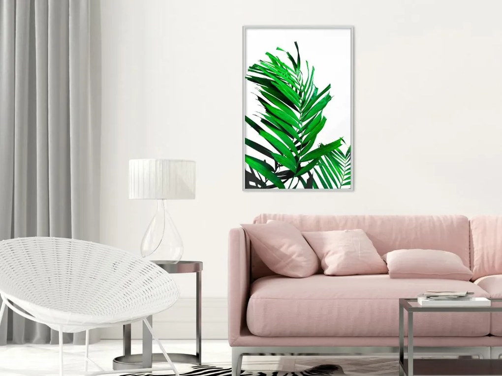 Αφίσα - Emerald Palm - 20x30 - Χρυσό - Χωρίς πασπαρτού