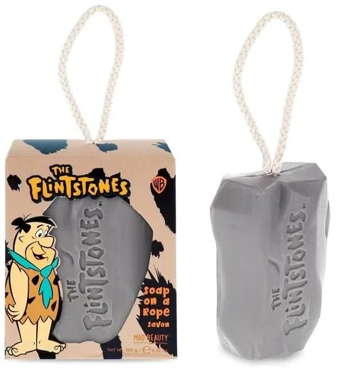 Mad Beauty Flintstones Μπάρα Σαπουνιού Fred Soap On A Rope 99588