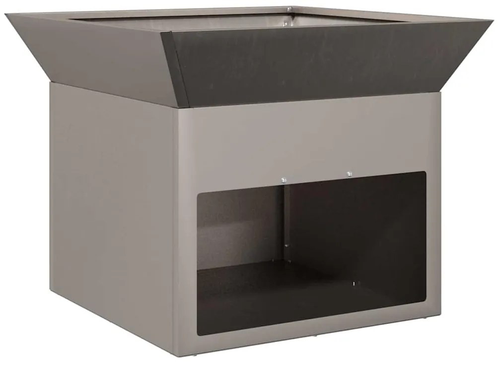 vidaXL Φωτιά Σκ rusty 50 x 50 x 40 cm Ατσάλι σκληρυθέν στον αέρα