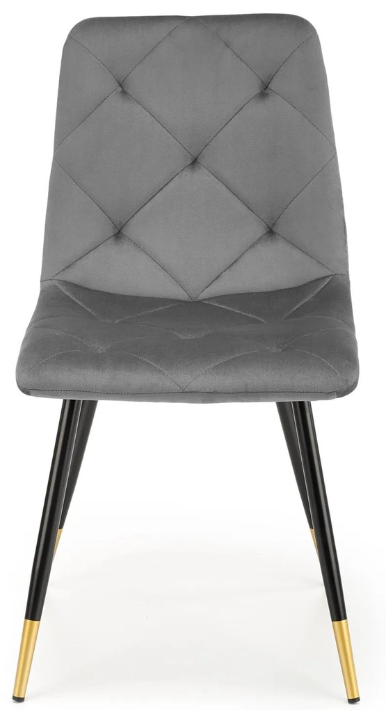 K438 chair color: grey DIOMMI V-CH-K/438-KR-POPIELATY